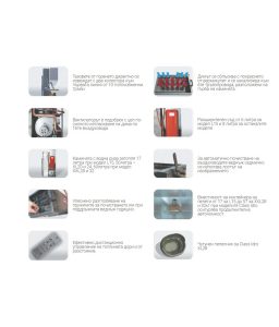 Пелетнa каминa ARTEL Class Thermo XXL28 с водна риза Снимка 2